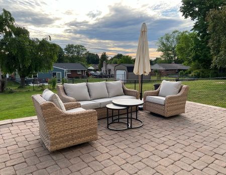 Loving this BHG patio set from Walmart! And it’s on sale for less than I paid for it 😬

#LTKsalealert #LTKSeasonal #LTKhome