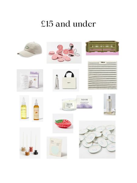 £15 and under (mostly under 10 so you can probably get a few cute bits) 


#LTKGiftGuide #LTKCyberWeek #LTKHoliday