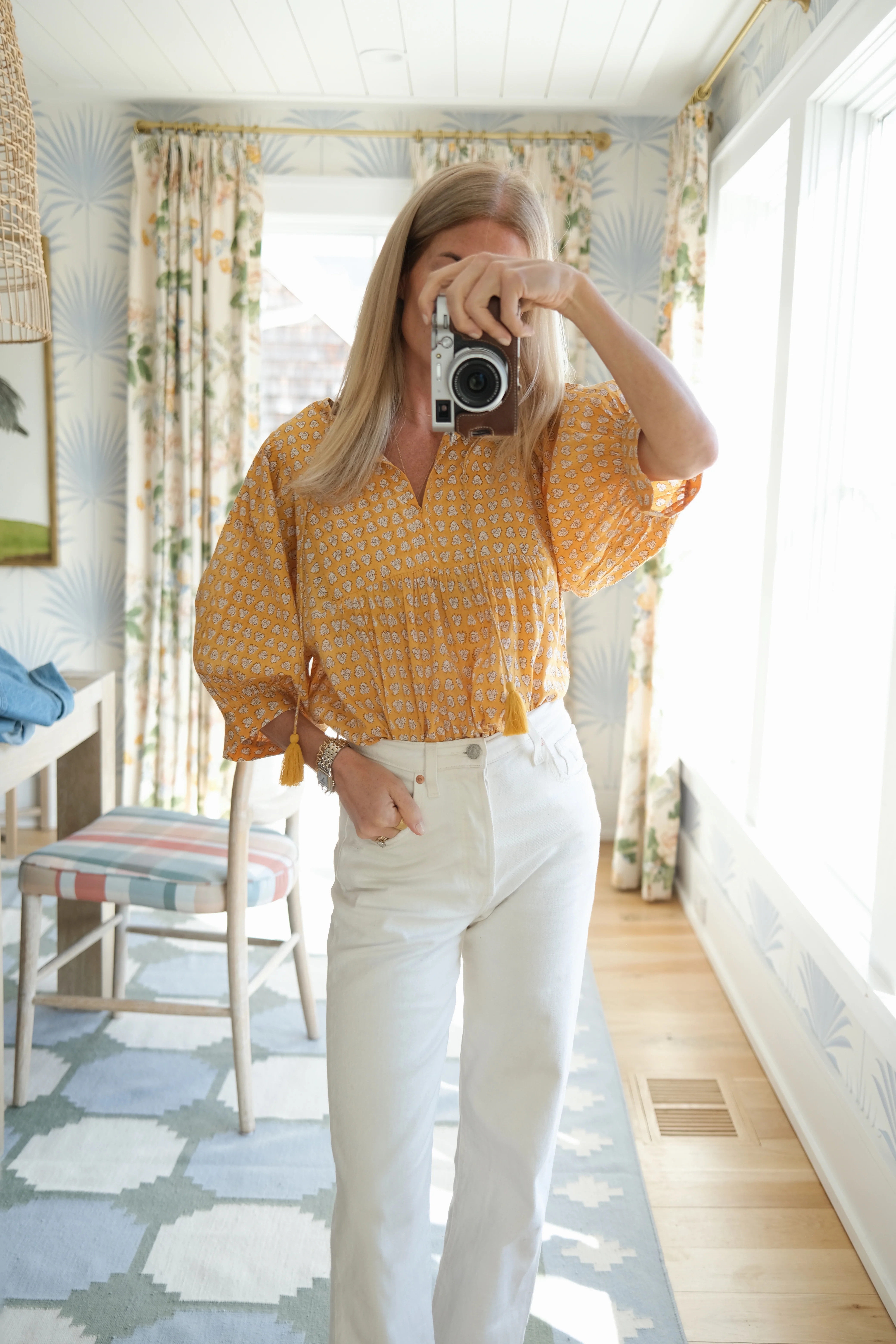 Steph Top - Marigold Thistle | Marea