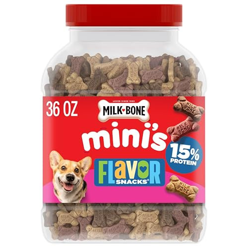 Milk-Bone Flavor Snacks Mini’s Dog Treats, 36 Oz. | Amazon (US)