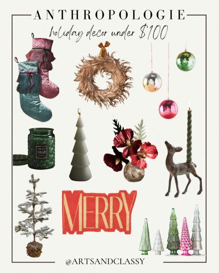 Christmas decor with a whimsical touch! You can snag these magical Anthropologie finds on sale now during the LTK exclusive sale. Just grab the in-app code and shop 30% off these holiday decor finds and more!

#LTKHoliday #LTKCyberWeek #LTKsalealert