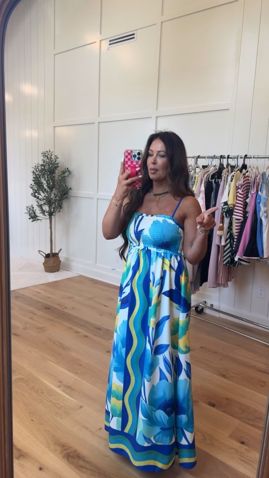 Loving this gorgeous maxi dress for summer and vacation! I’m in a size small it’s even maternity and bump friendly! 

#LTKootd #LTKOver40 #LTKMidsize