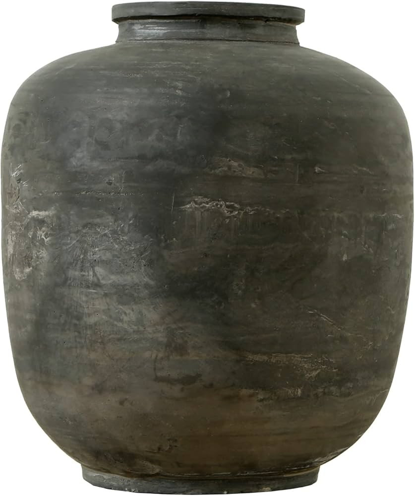 Artissance AM80641219 11.8" H Medium Earthy Gray Ceramic Indoor Outdoor Pottery, Home and Garden ... | Amazon (US)