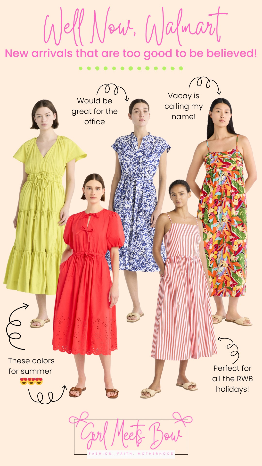 The best new summer ready arrivals from Walmart! 🩷 loving the colors, prints, and patterns!

#LTKFindsUnder50 #LTKSeasonal #LTKFindsUnder100