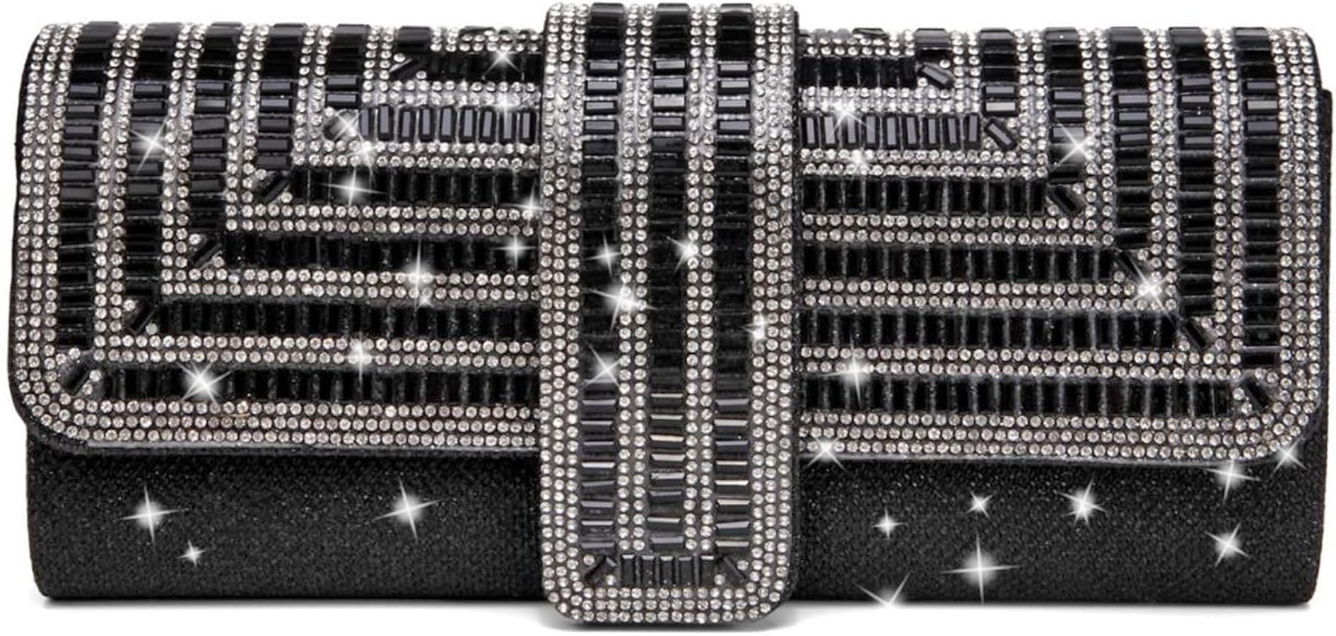 jessie Evening Bags and Clutches, Women's Rhinestone Evening Handbags Glitter Formal Evening Clut... | Amazon (US)