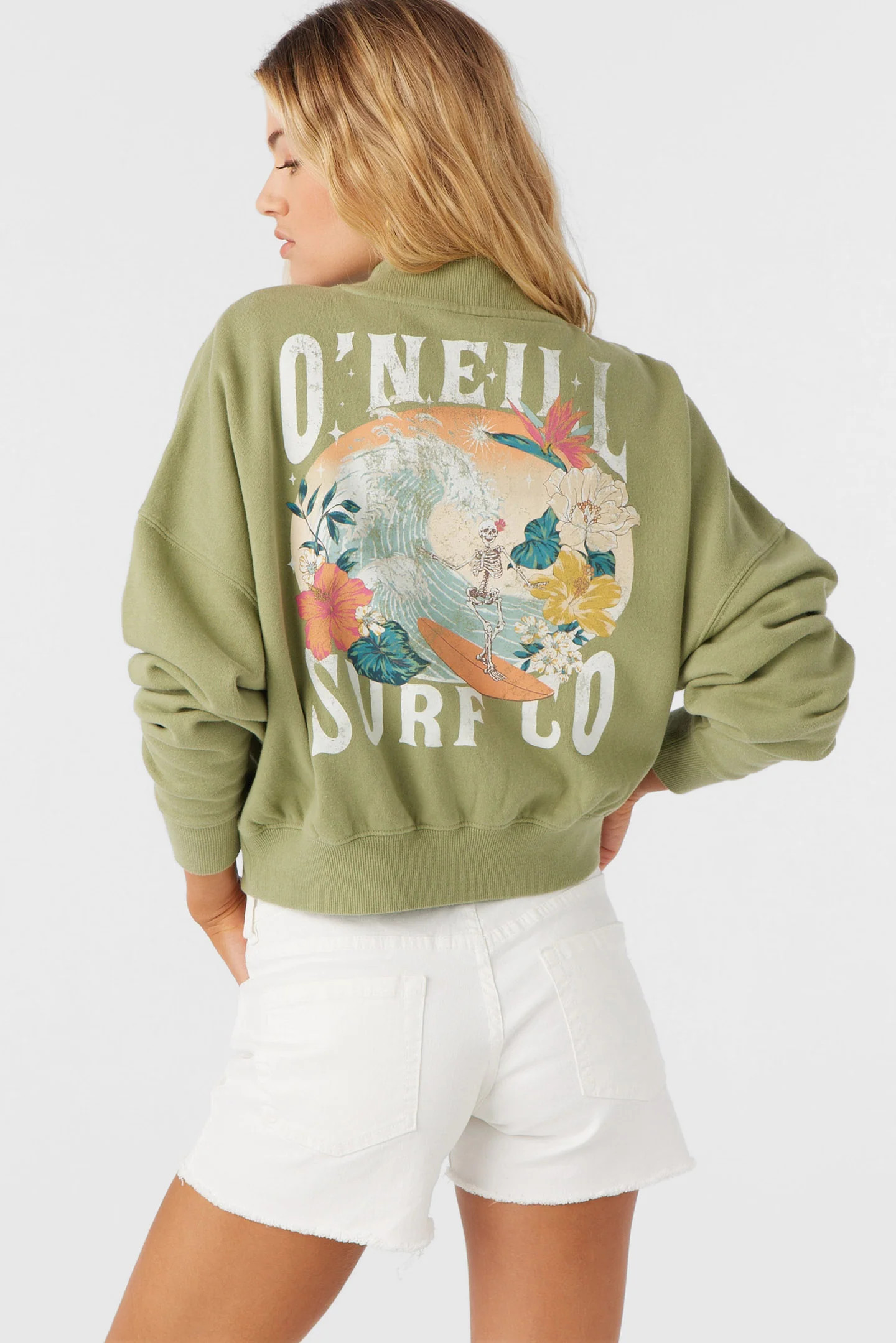 MOMENT CROP CREW FLEECE | O'Neill