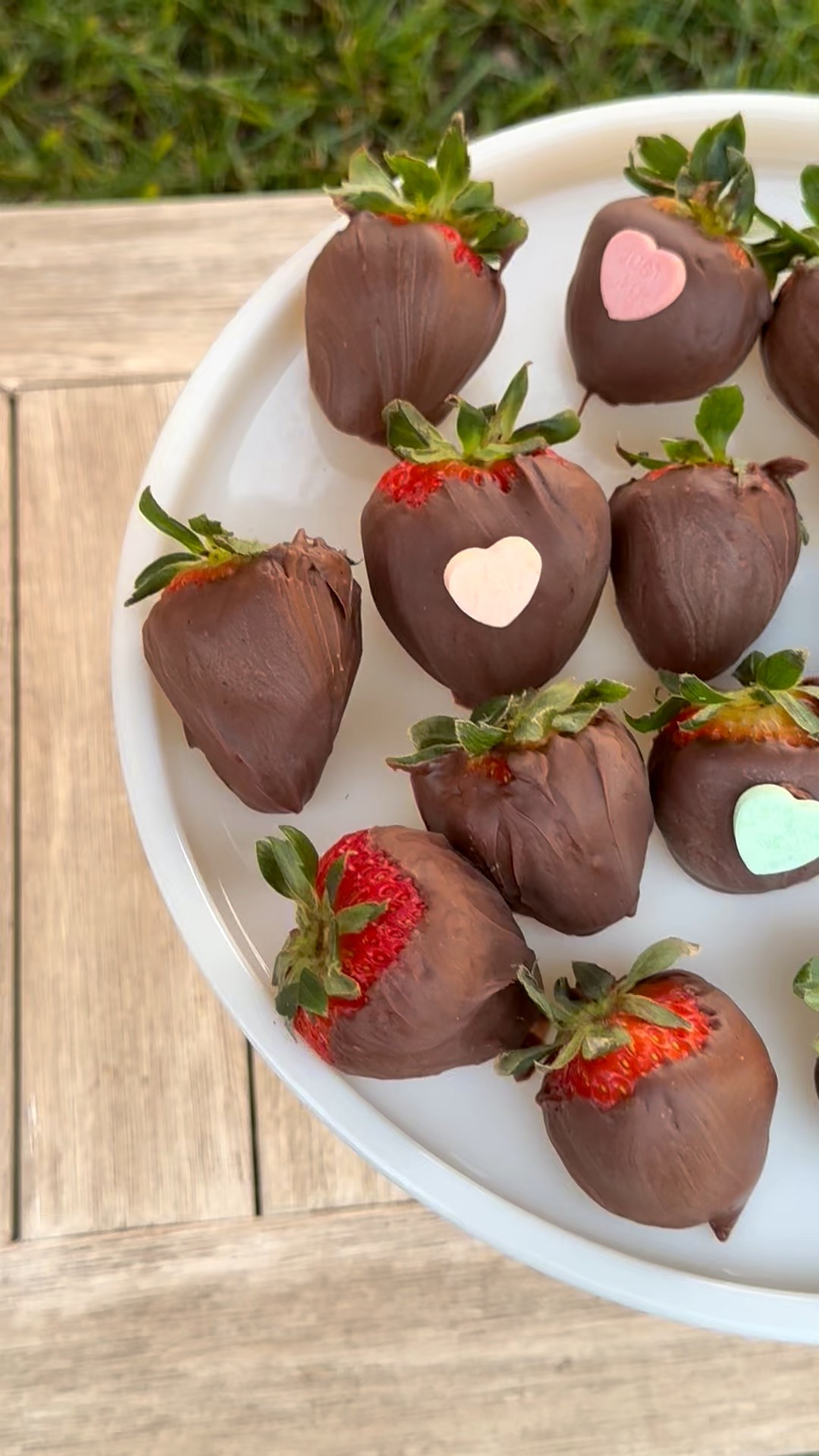 Every Valentine’s Day party and Galentine’s Day party needs chocolate covered strawberries! We placed conversation hearts on the strawberries to add to the hearts day theme! @Wayfair has everything you need to host the perfect Valentine’s Day and Galentine’s Day party! ❤️💗❤️ #ad #wayfair #wayfairpartner #valentinesday #galentinesday 

#LTKValentine #LTKHome #LTKSeasonal