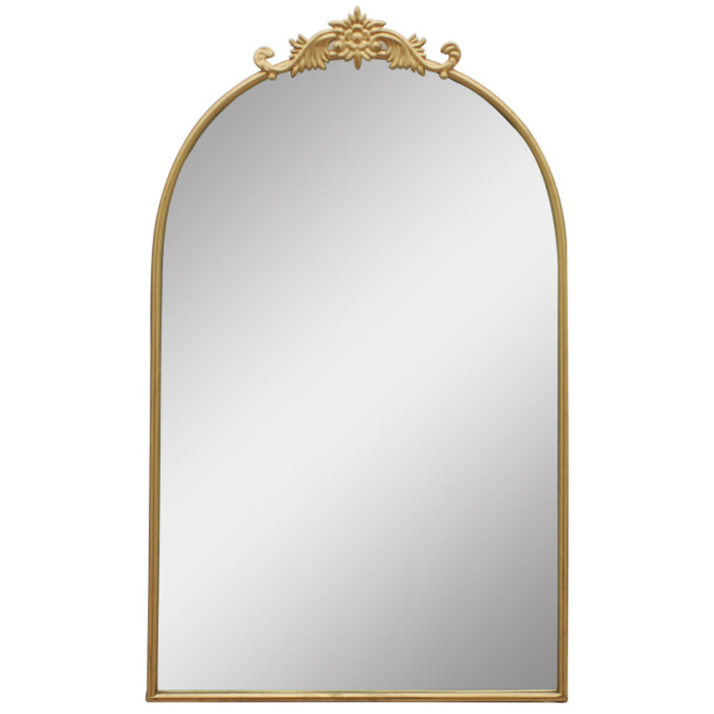 VELOVE 31.9" Arched Metal Wall Mirror | Walmart (US)