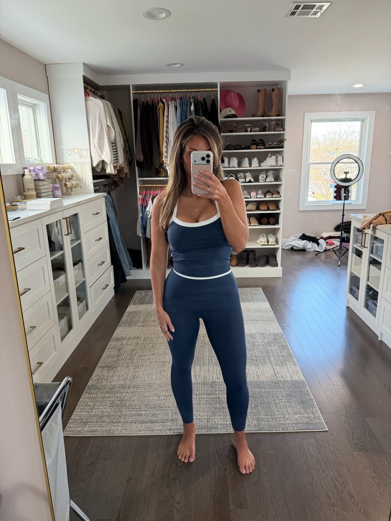 This amazon workout set is so comfy! 

#LTKootd #LTKmorningroutine #LTKfitnessgoals