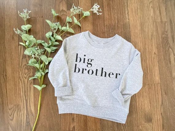 Big Brother Sweatshirt | Etsy | Etsy (US)
