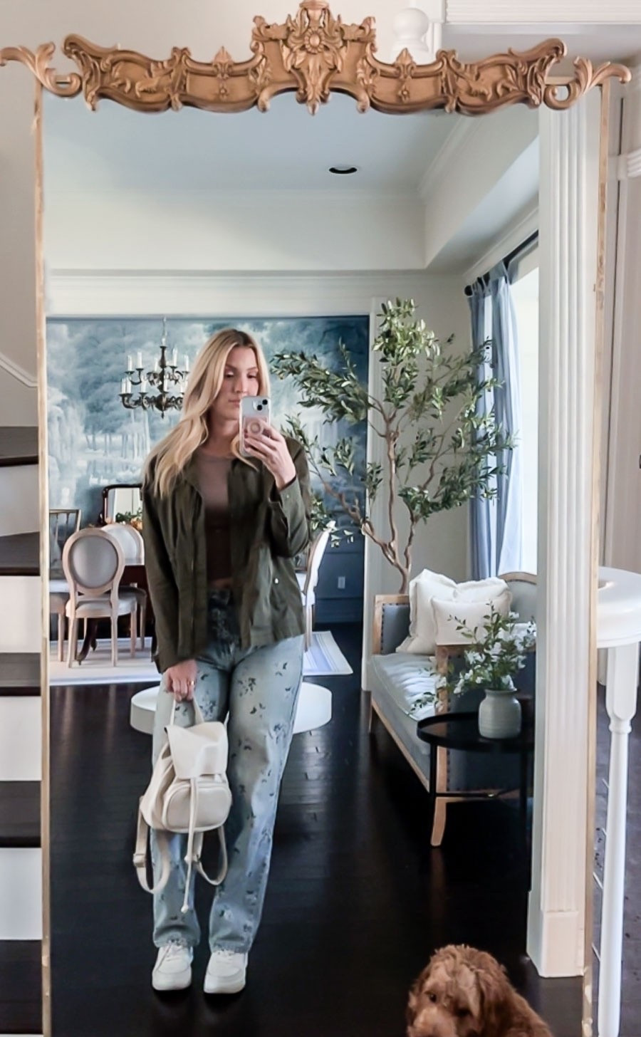 Easy layers for fall 🍃 olive green, soft neutrals, and floral denim #LTKfall #LTKootd #LTKunder100

#LTKSeasonal #LTKStyleTip #LTKTravel