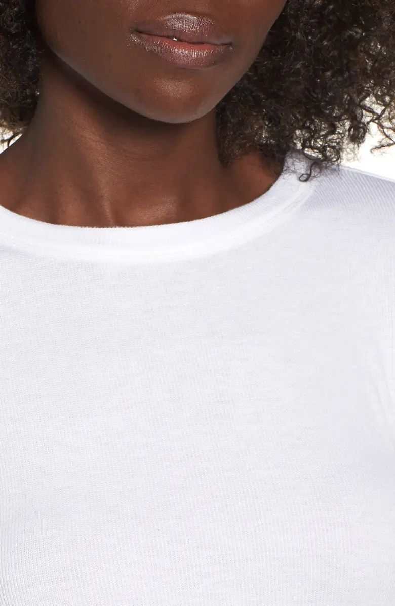 Ribbed Long Sleeve Tee | Nordstrom Canada