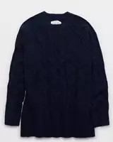 Aerie unREAL Cable Crew Sweater | American Eagle Outfitters (US & CA)