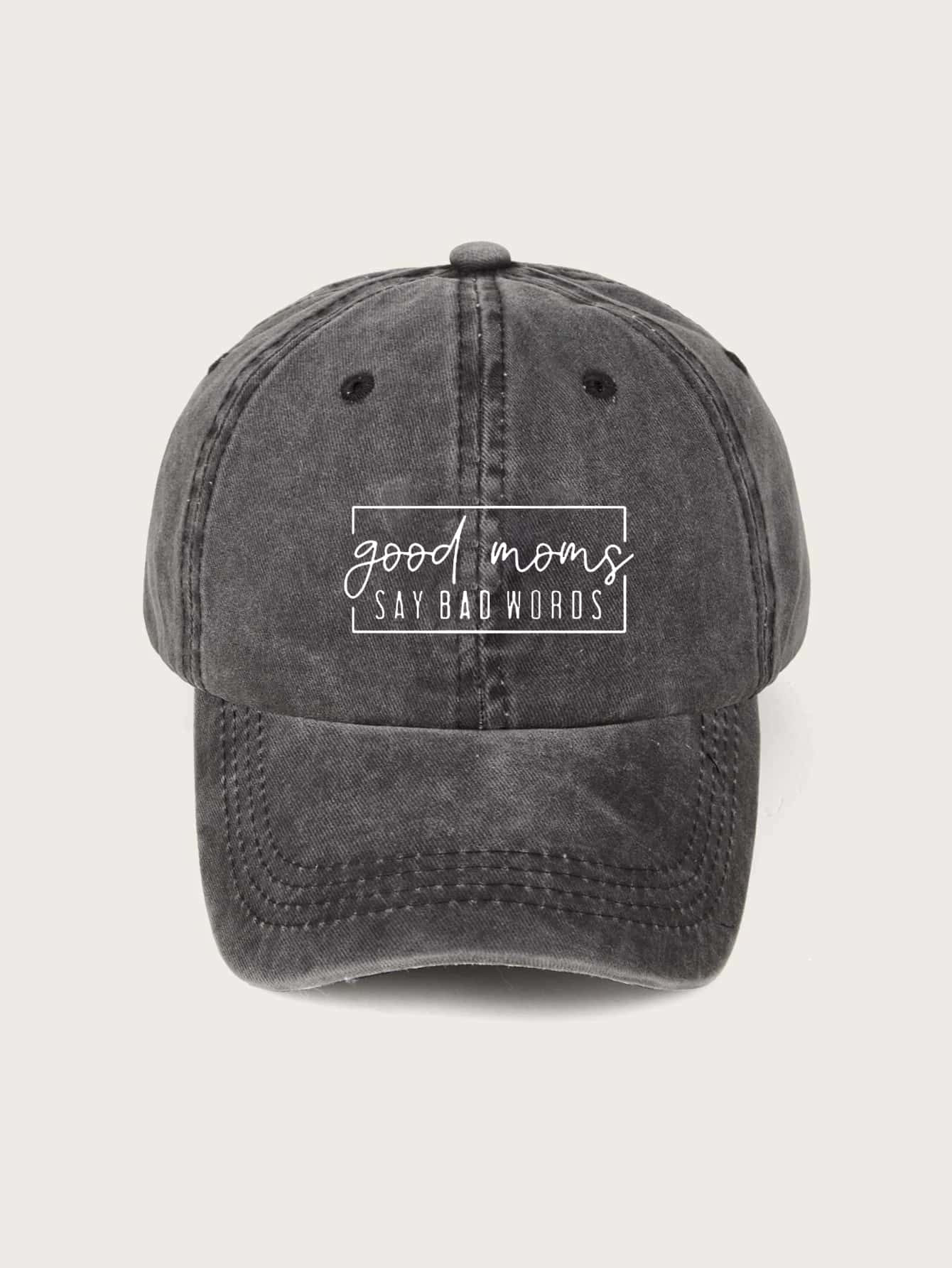Slogan Graphic Baseball Cap | SHEIN