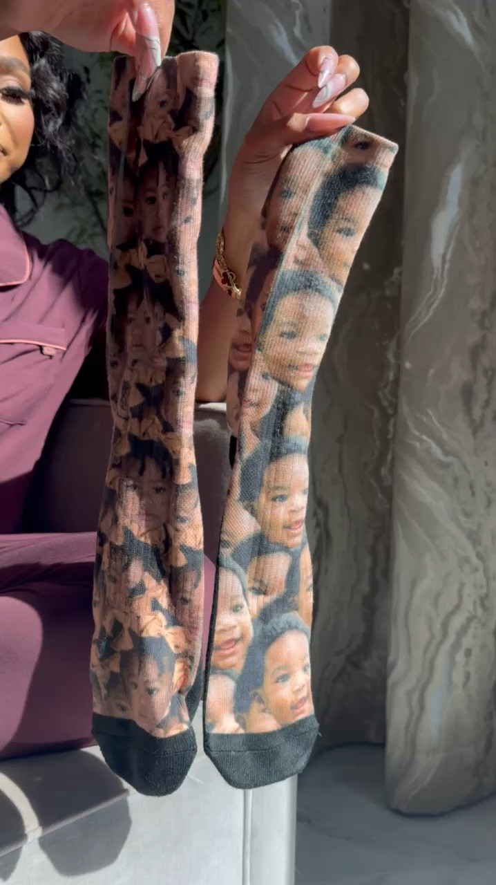 Under $10 Custom face socks! Cory has a pair with each of our faces on them! makes a good stocking stuffer! 

#LTKGiftGuide #LTKFindsUnder50 #LTKHoliday