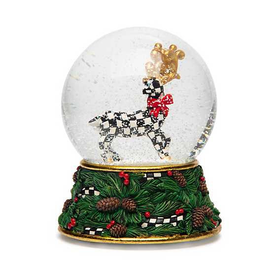 Westminister Deer Snow Globe | MacKenzie-Childs