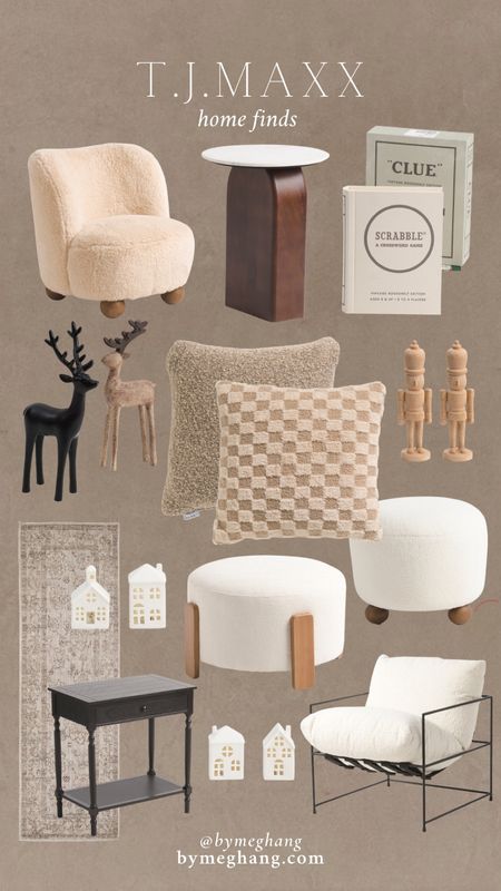 My favorite home decor items from T.J.Maxx this week! Loving their holiday decor, too! 

#LTKhome #LTKHoliday