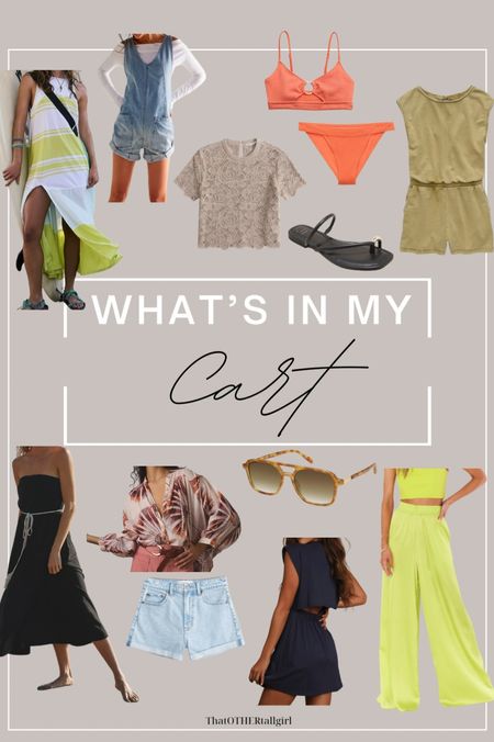 What’s in my cart
Spring/summer 

#LTKSeasonal #LTKMidsize #LTKVideo