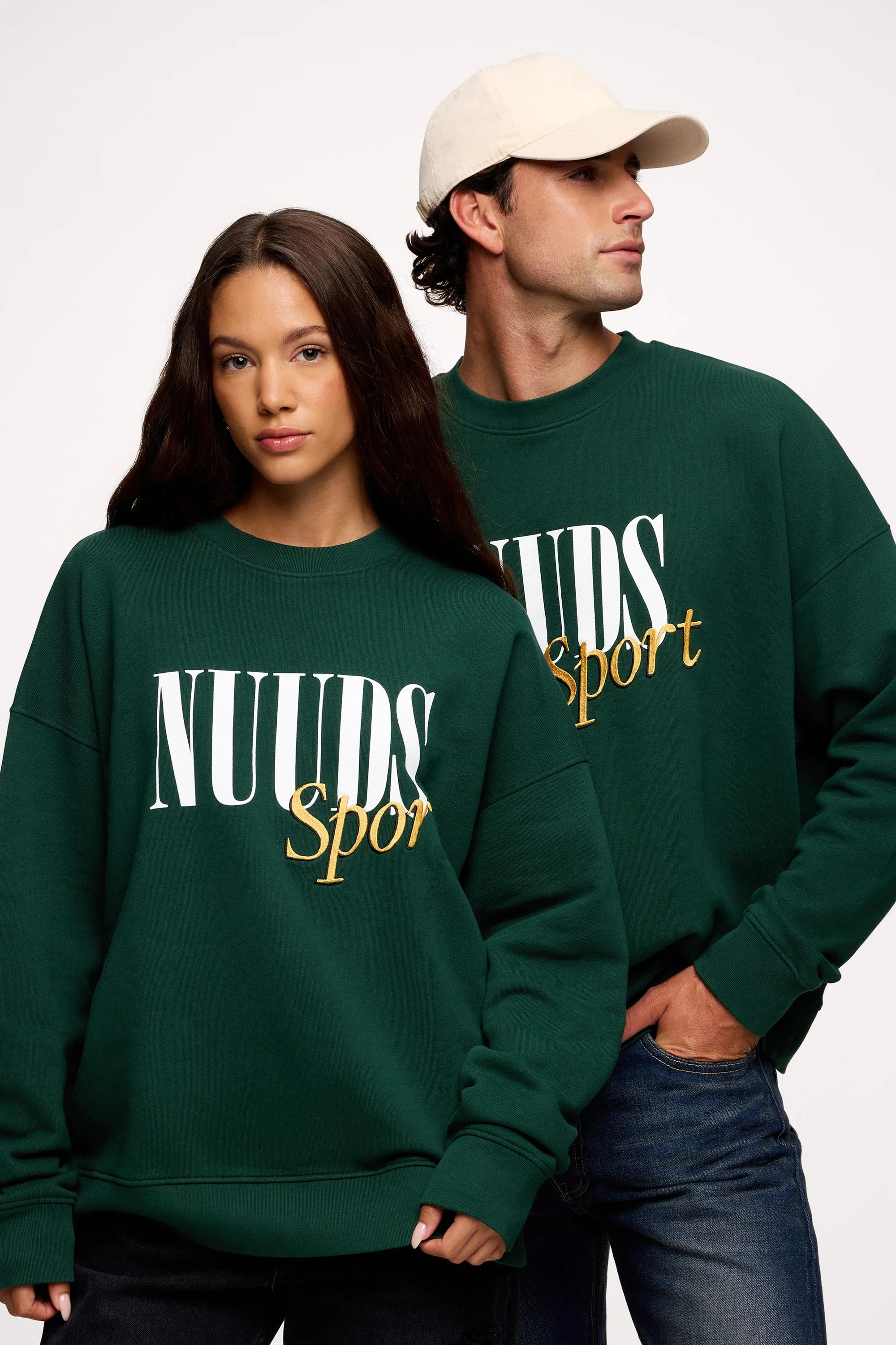 nuuds Sport Crewneck | Hunter | nuuds