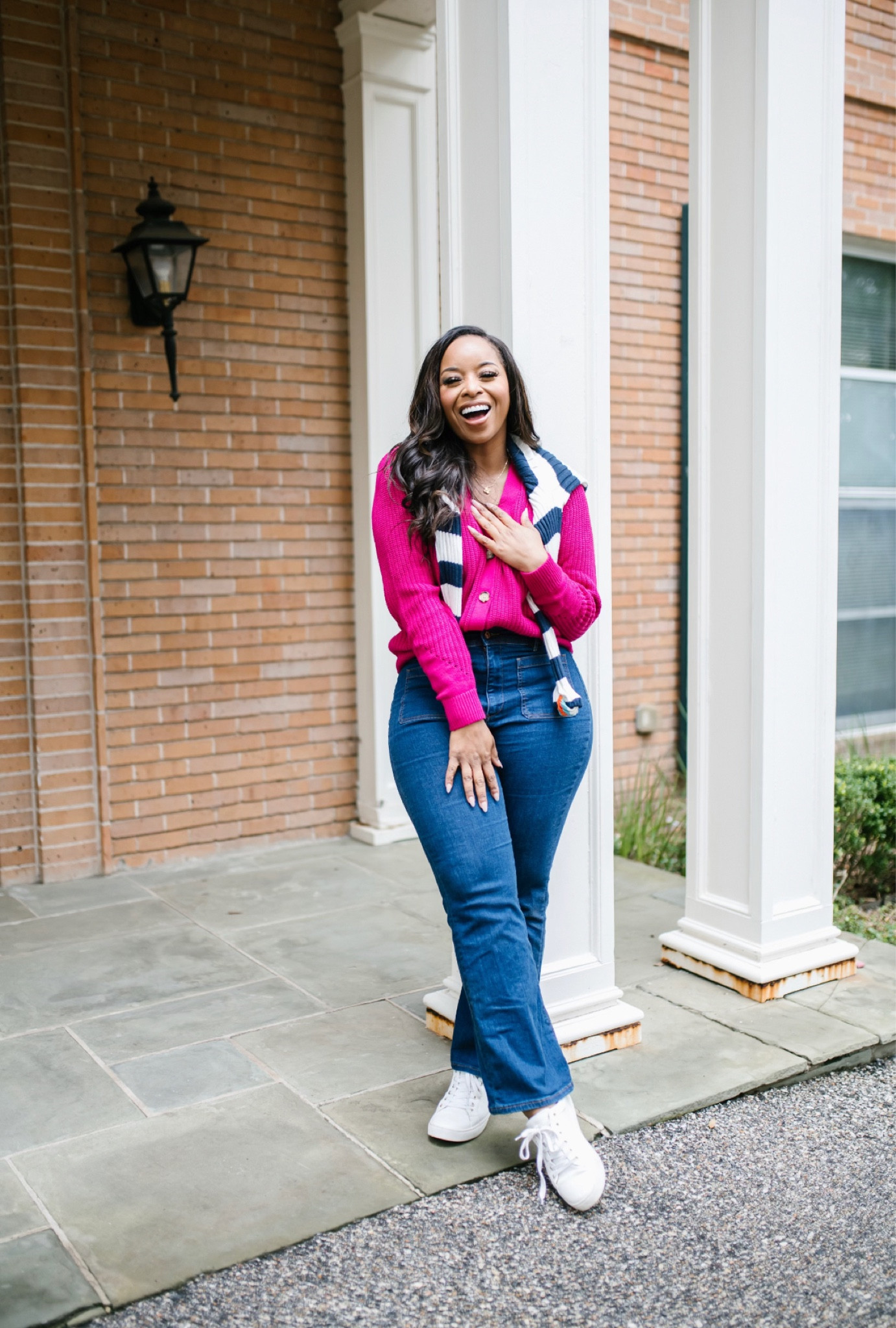 Loft look!

Sweater, Cardigan, jeans, white sneakers 

#LTKSeasonal #LTKstyletip #LTKfit