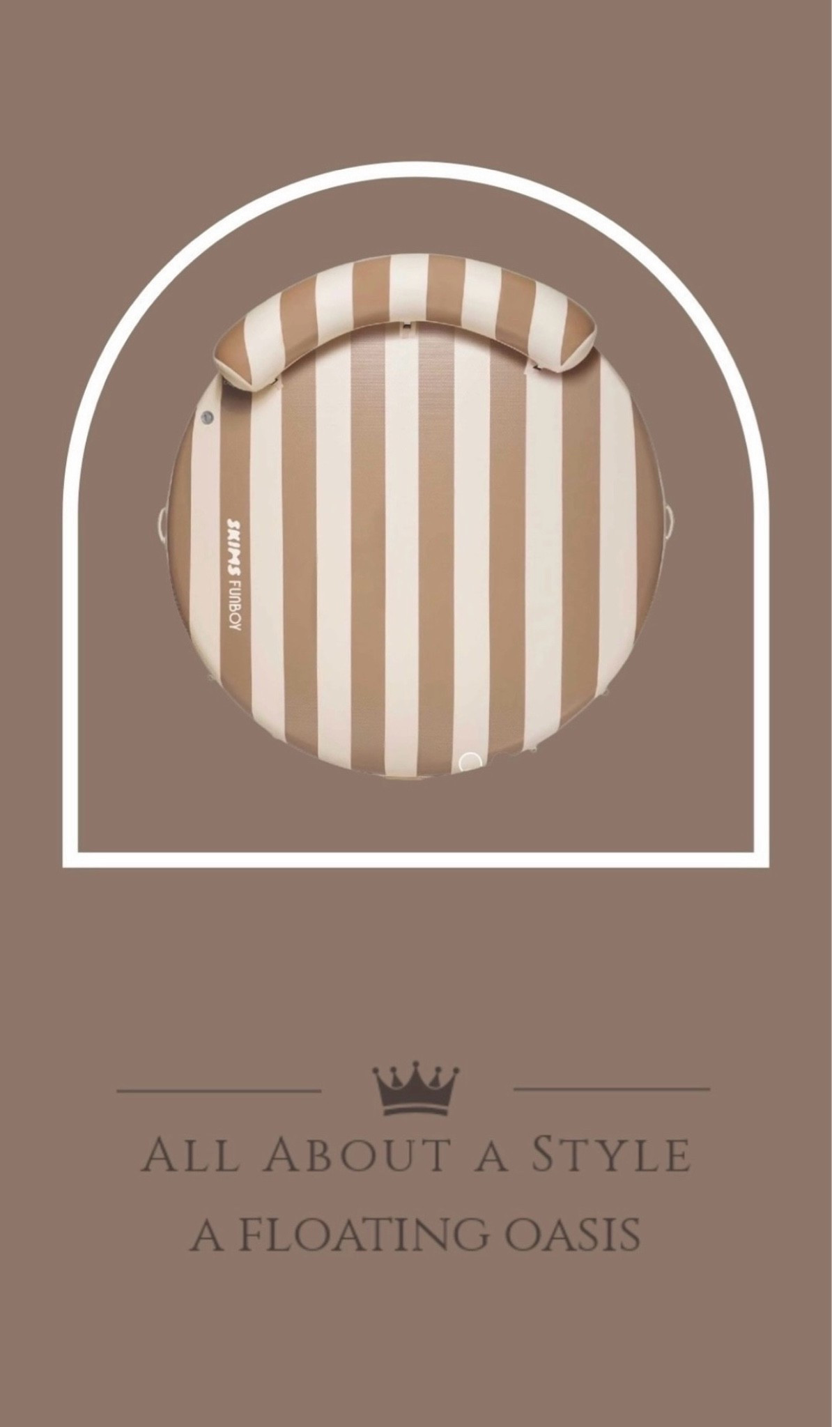 This floating oasis is giving luxury resort vibes and I am obsessed with the neutral stripe moment. Perfect for lake days, pool lounging, or soaking up the sun in style.

Tap to shop this must-have summer favorite before it sells out! 

#LTKSummer #PoolsideStyle #SummerEssentials #LakeDayMustHaves #NeutralAesthetic #ResortStyle #SummerFavorites #LTKFinds #OutdoorLiving #ChicSummerStyle #PoolDayEssentials #LuxuryLifestyle