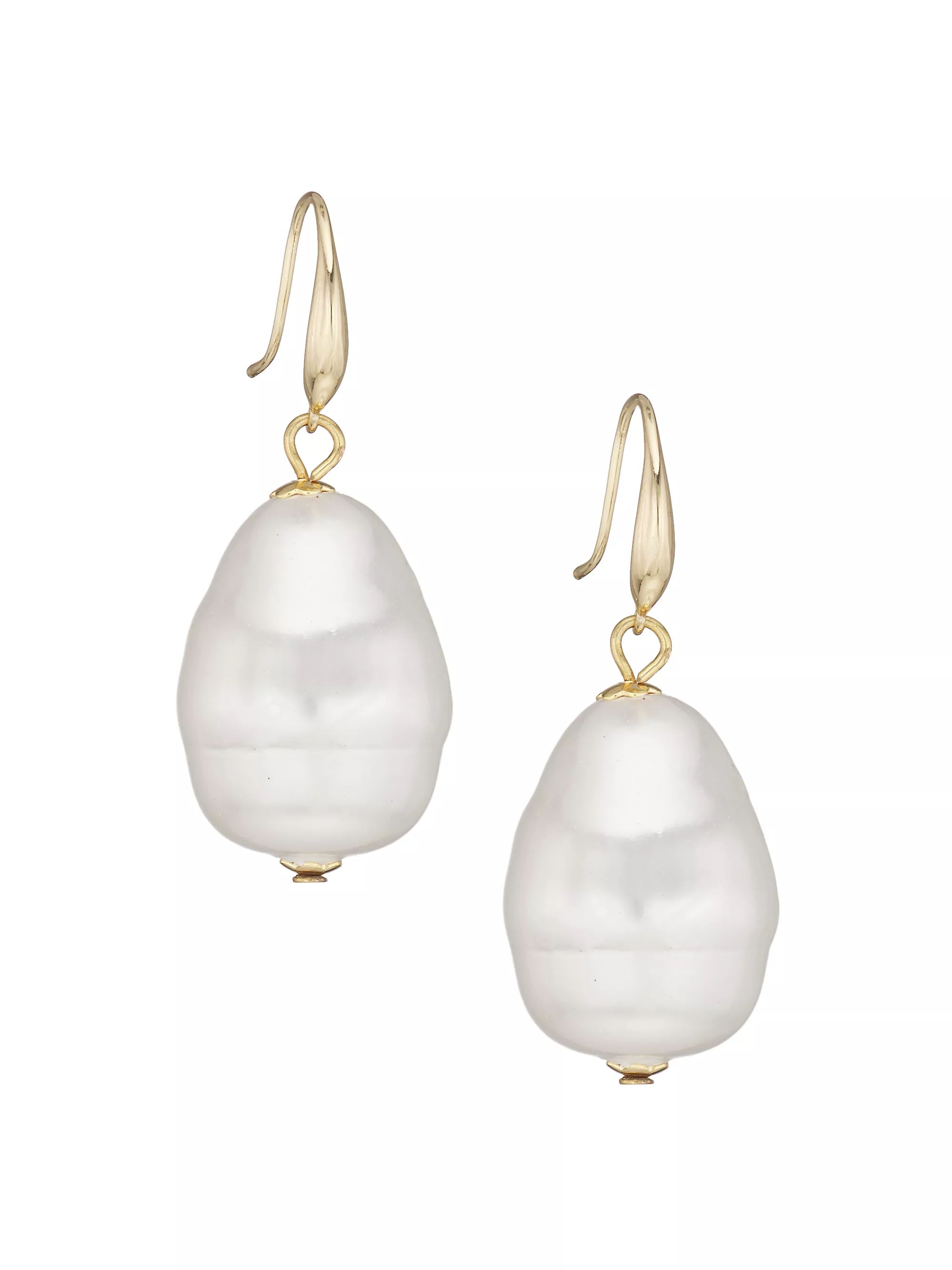 Baroque Faux Pearl Drop Earrings | Saks Fifth Avenue