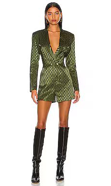 retrofete Jana Romper in Green from Revolve.com | Revolve Clothing (Global)