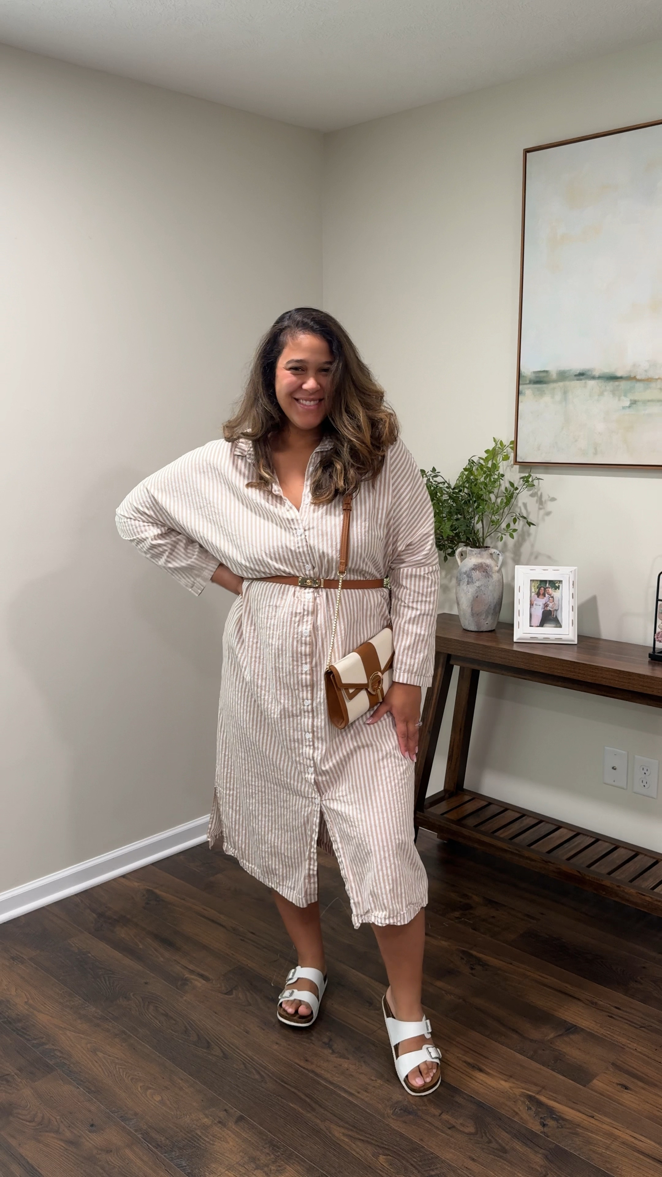 I love this outfit for fall! It is comfy and fashionable and perfect with the bump! I am wearing size XL.

#LTKStyleTip #LTKBaby #LTKWatchNow