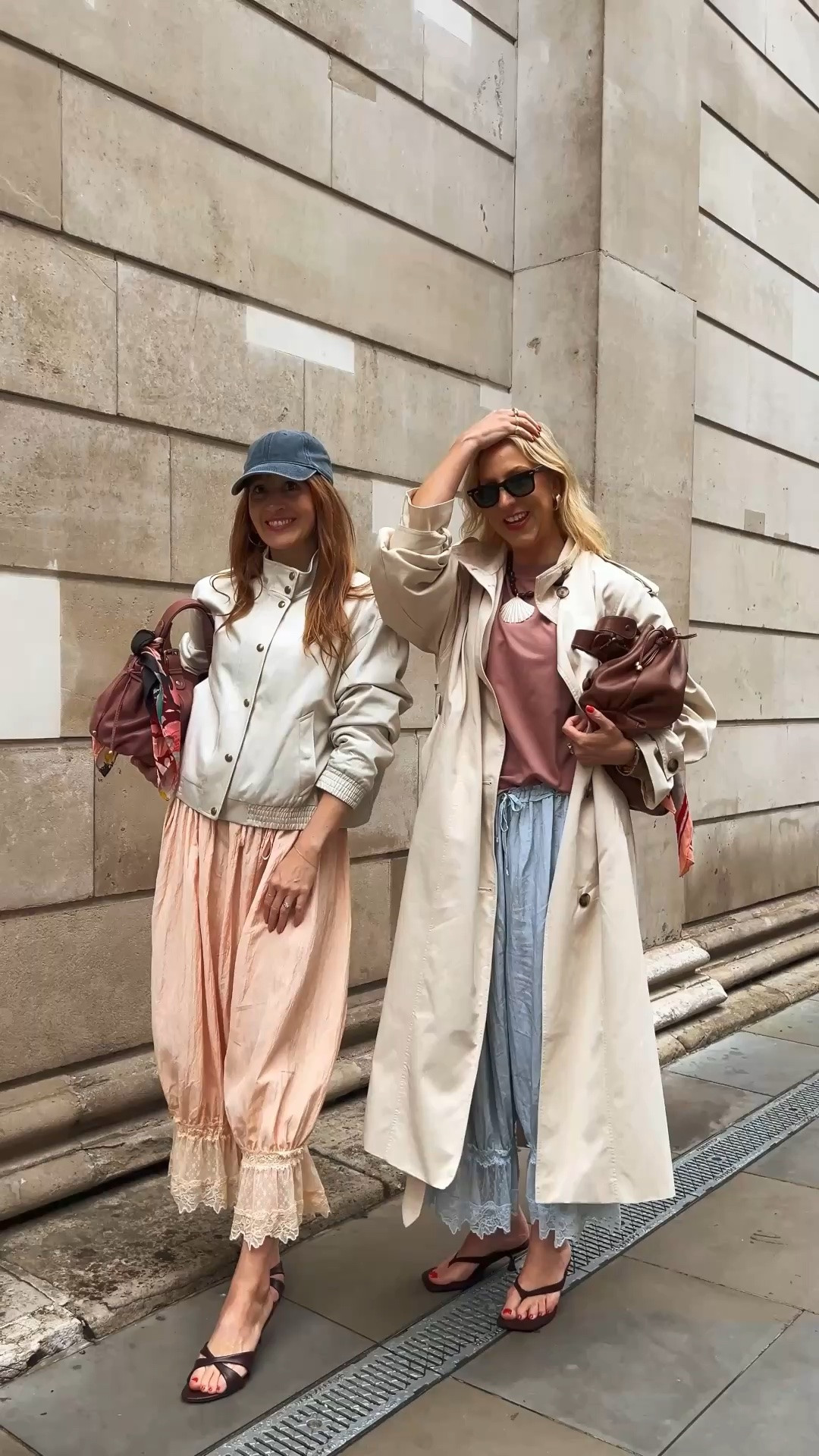 Free people bloomer balloon trousers and thong sandals our bags are by Gerard Darel

#LTKuk #LTKsummer