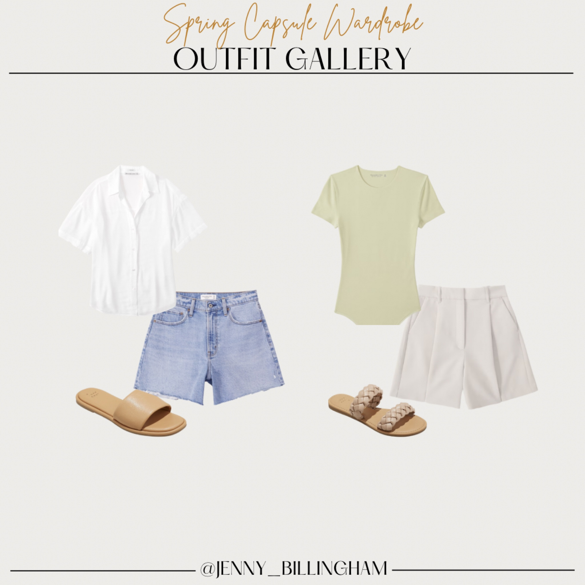 Spring capsule wardrobe outfit ideas—on sale!

#LTKunder50 #LTKstyletip #LTKunder100
