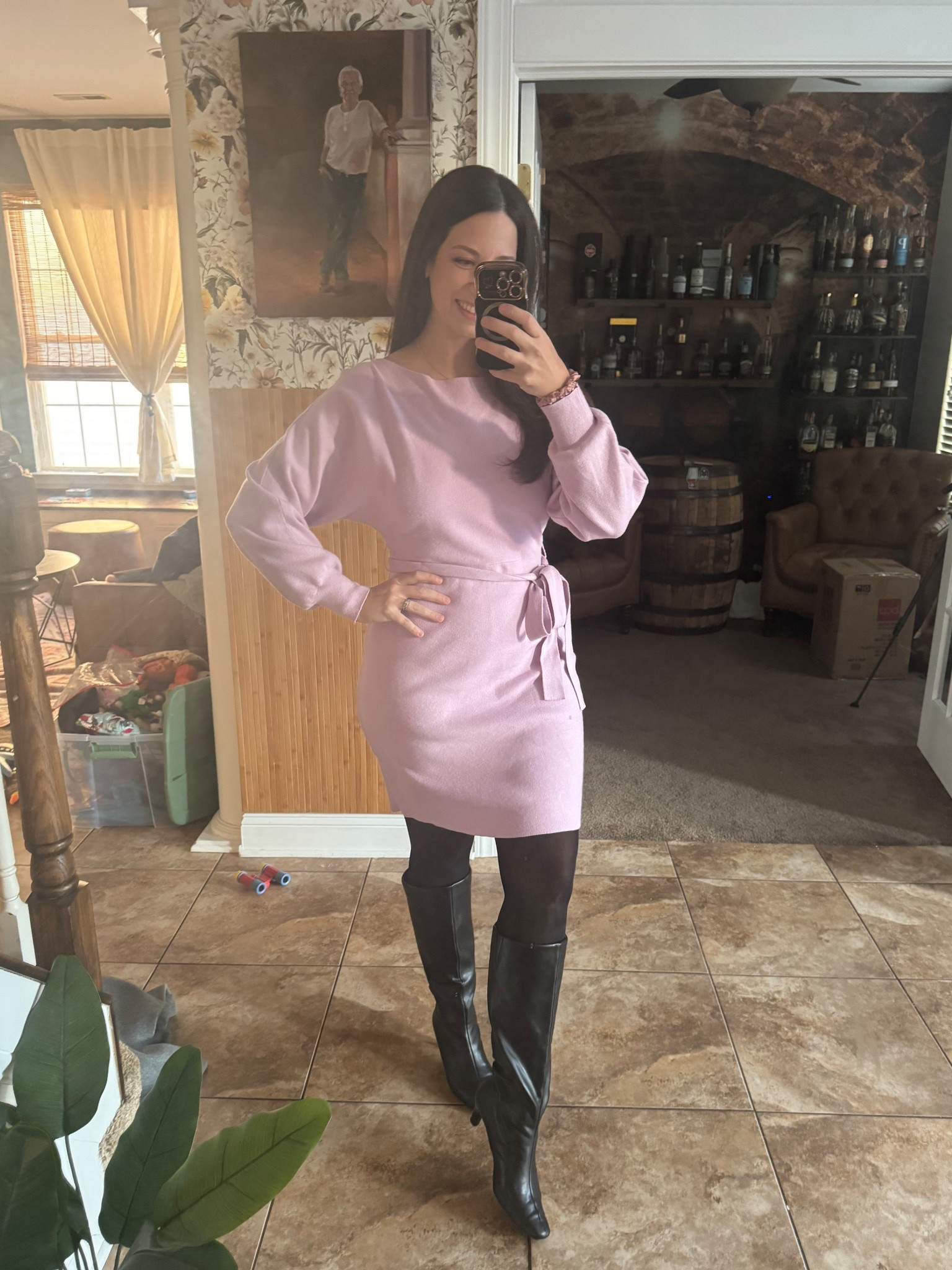 A date night look! I wore this for date night last night. Even on a super cold day, I felt super cute ❤️

#LTKMidsize #LTKootd #LTKmomlife