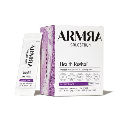 ARMRA Colostrum Powder Travel Packs - Valiant Grape - 0.06oz/30ct | Target