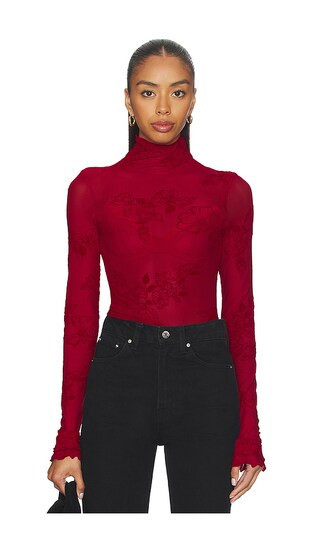 Free People You Decide Long Sleeve in Red. - size XS | Revolve Clothing (Global)