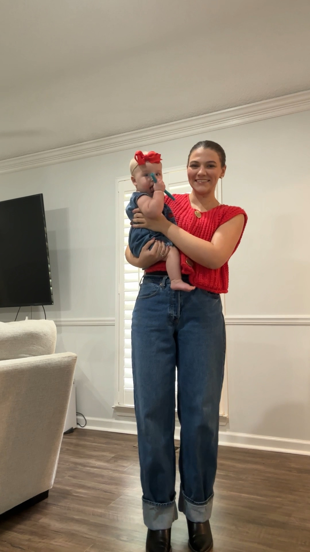 The temps finally dipped below 80°… you know what that means 😍🍂 my knits and boots have entered the chat 

#LTKSeasonal #LTKHalloween #LTKBaby