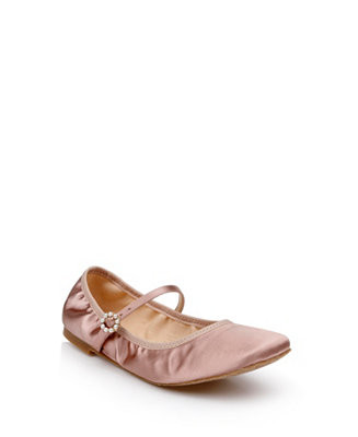 Jewel Badgley Mischka Kaya Ballerina Evening Flat - Macy's | Macy's