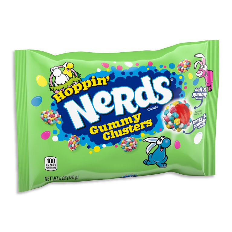 Nerds Hoppin Gummy Clusters Easter Candy 6 Oz | Walmart (US)