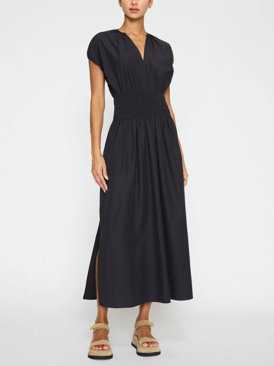 Women's Mina Dress in Washed Black | Brochu Walker | Brochu Walker