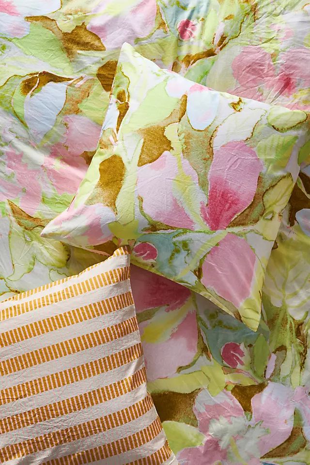 Palila Organic Sateen Euro Sham | Anthropologie (US)