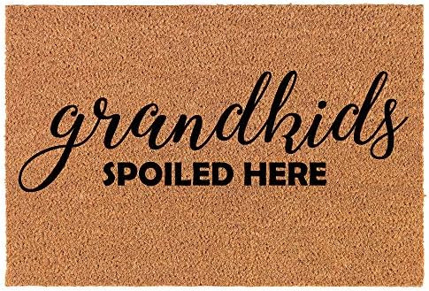 Coir Doormat Front Door Mat New Home Closing Housewarming Gift Grandkids Spoiled Here Grandparent... | Amazon (US)