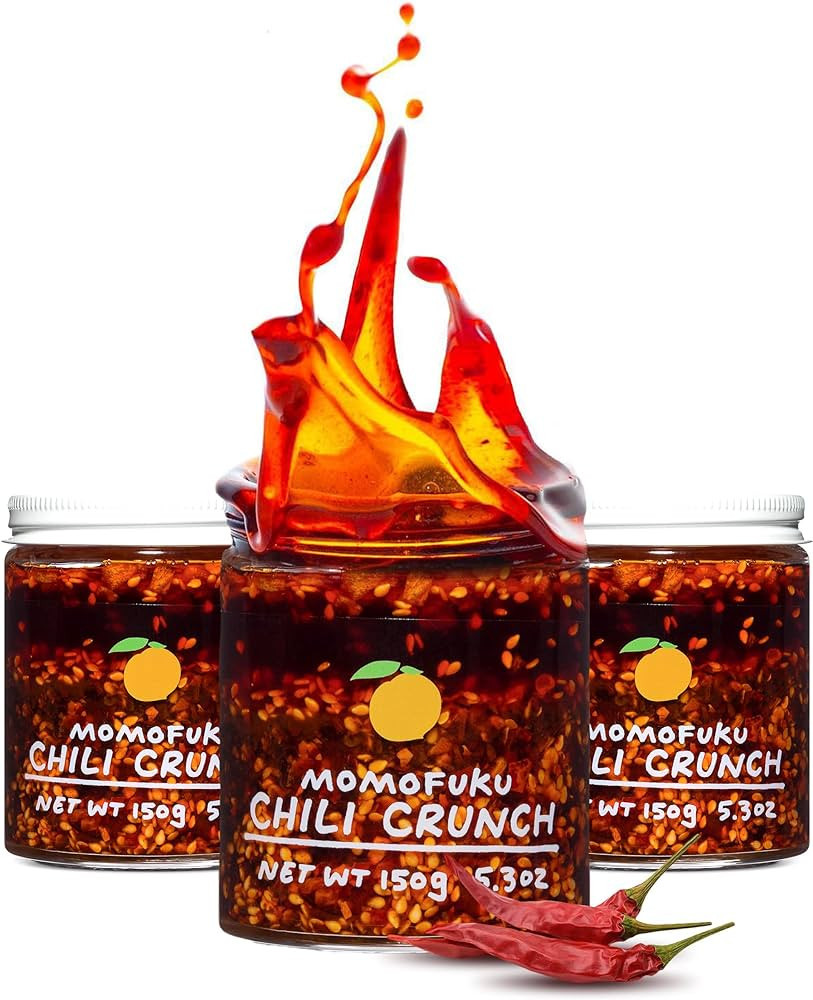 Momofuku Original Chili Crunch Multipack by David Chang, 3 Pack (5.3 Ounces Each), Chili Oil with... | Amazon (US)