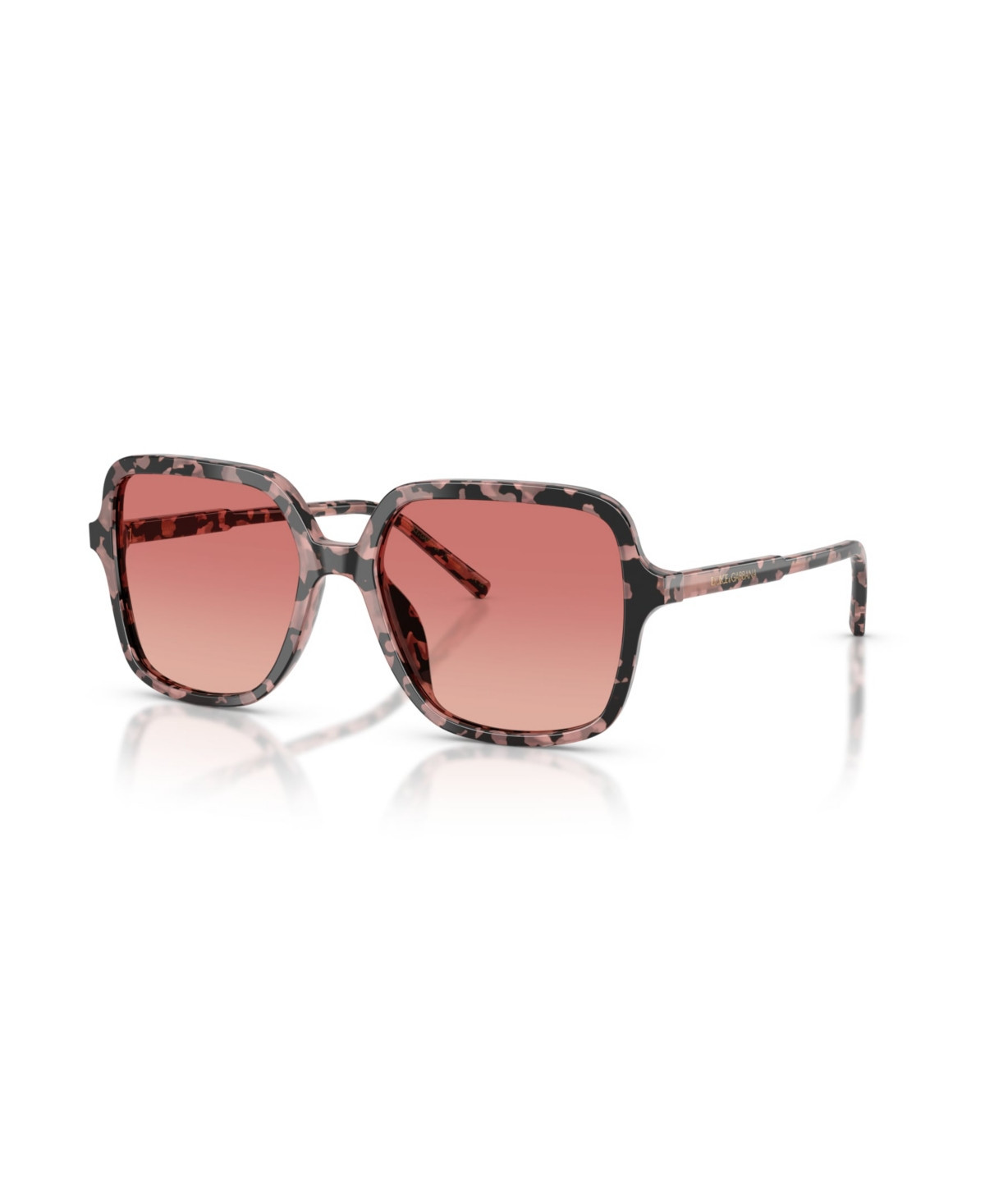 Dolce&Gabbana Women's Square Sunglasses, DG4539 - Pink Havana | Macy's