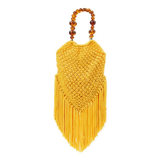 No Boundaries Women's Festival Fringe Tote Handbag Yellow - Walmart.com | Walmart (US)