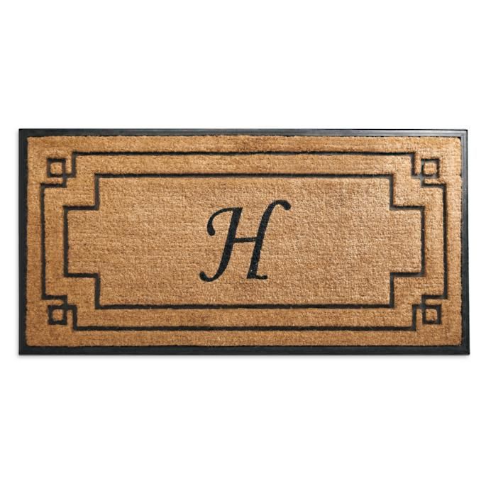 Westfield Monogrammed Door Mat | Frontgate | Frontgate