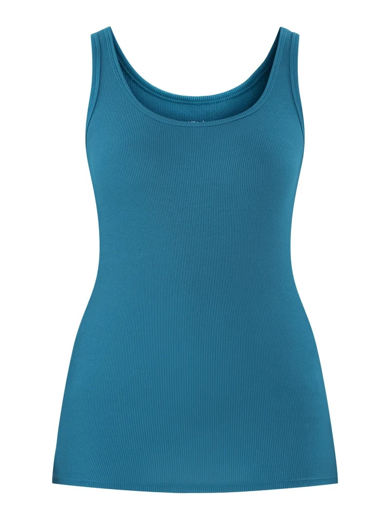 Time and Tru Women's Ribbed Tank Top, Sizes XS-XXXL - Walmart.com | Walmart (US)
