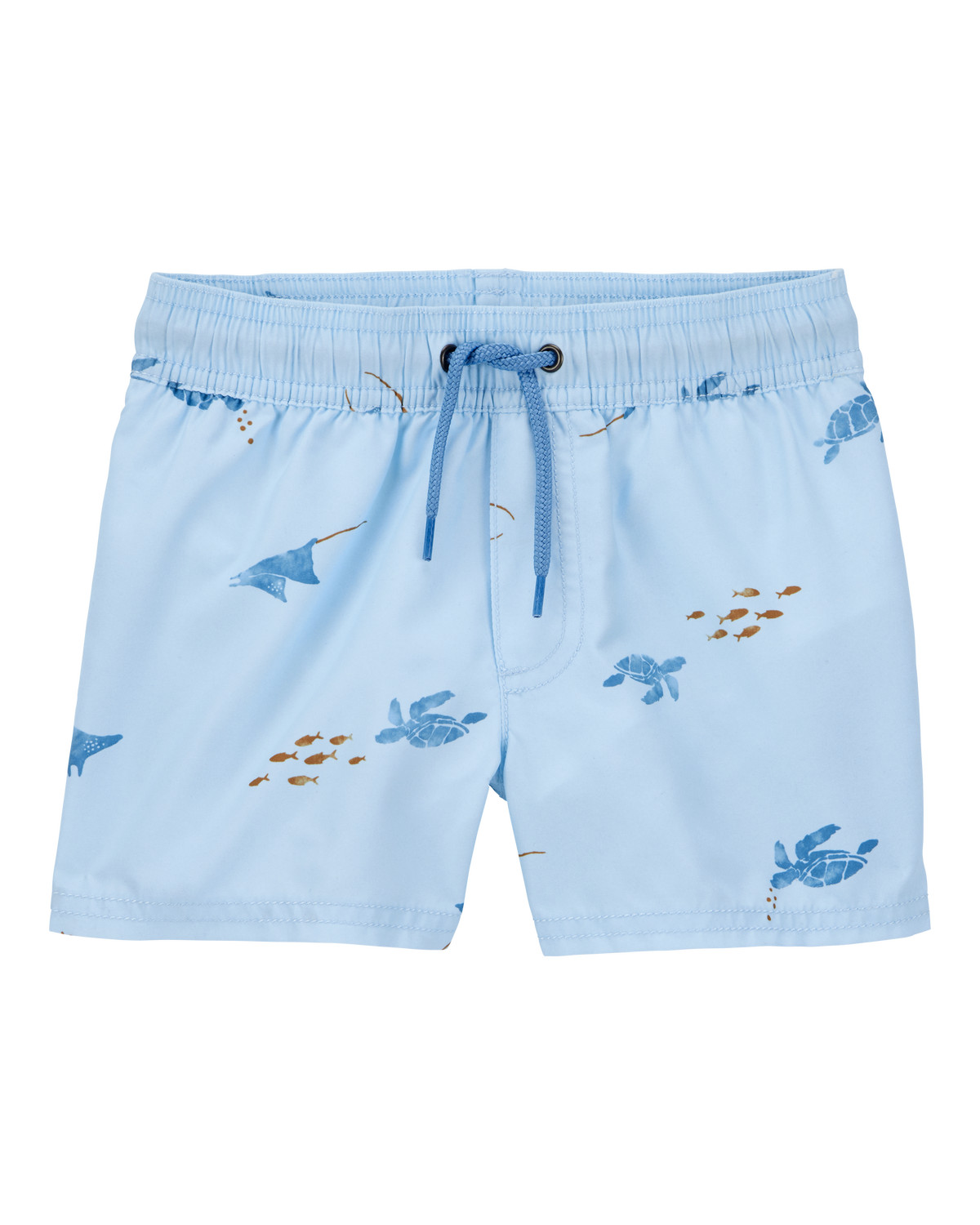 Toddler Sea Creatures Swim Trunks - Blue | Carter's Inc