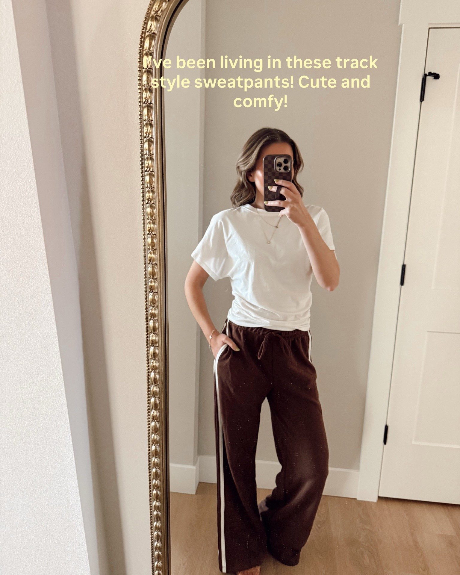 Cutest track pants from target! 😍