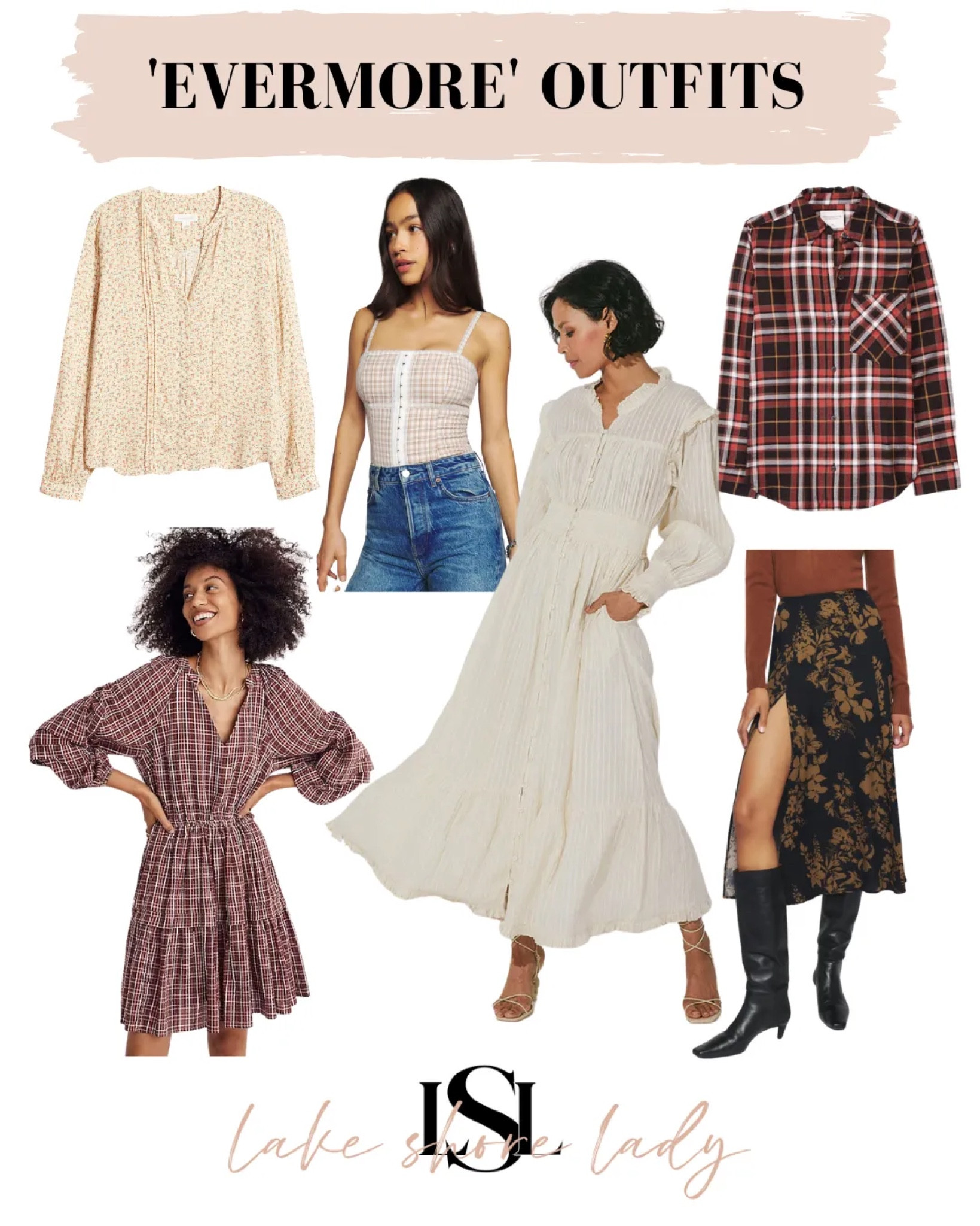 Eras Tour outfit ideas inspired by Evermore album!

Taylor Swift concert outfit ideas, eras tour outfit inspo 