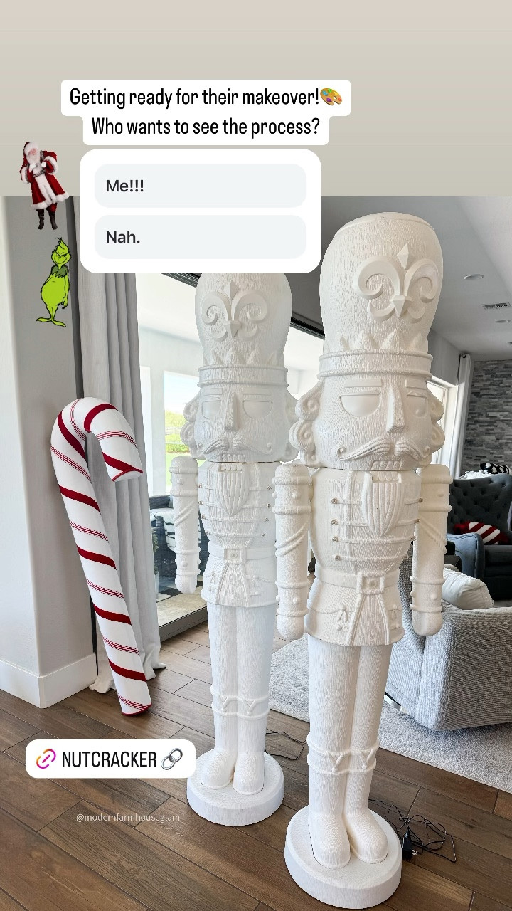 Giant 6ft nutcrackers for Christmas 

#LTKHome #LTKSeasonal #LTKHoliday