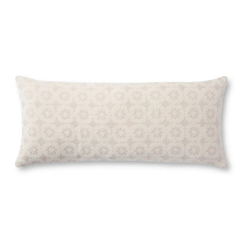 Magnolia Home By Joanna Gaines X Loloi Ava Ivory Pillow | Birch Lane