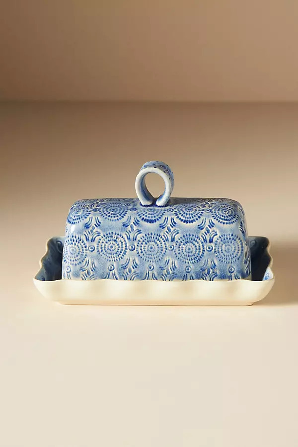 Old Havana Butter Dish | Anthropologie (US)